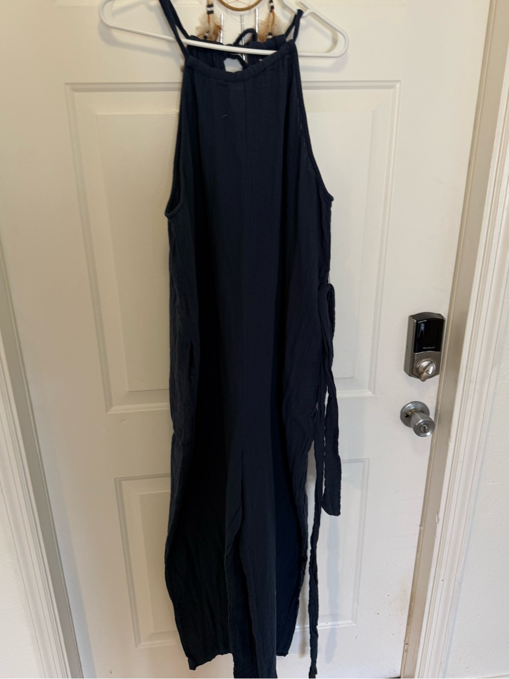 Pact Navy Halter Jumper